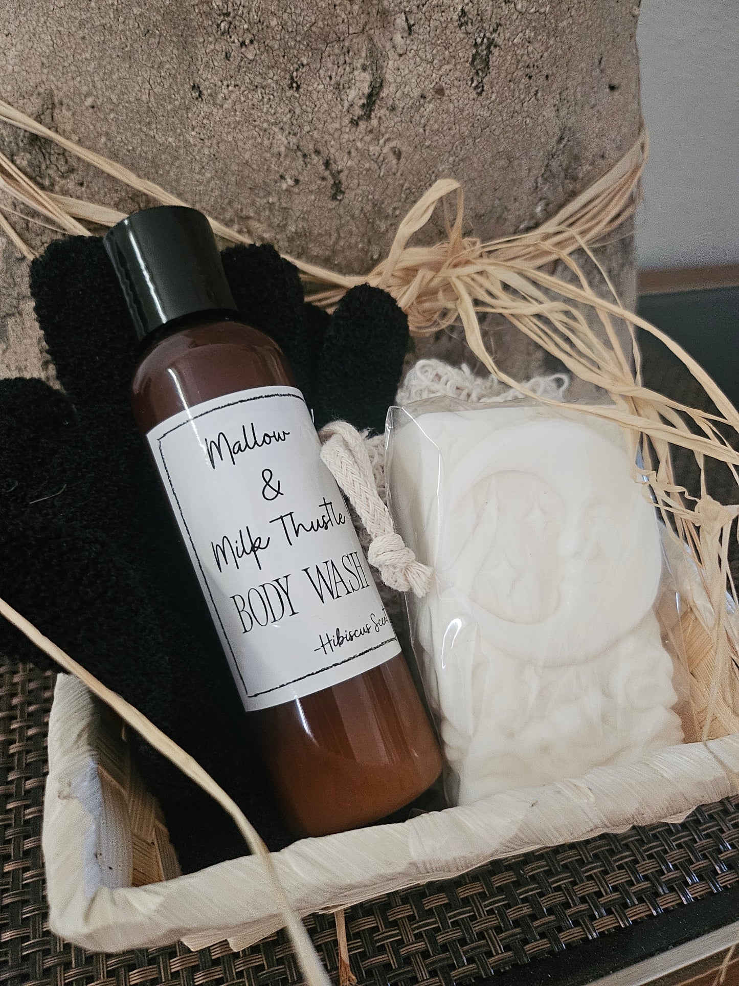 Mallow & Milk Thistle Basket