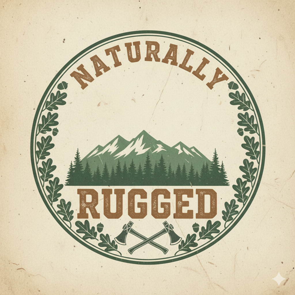 Naturally Rugged, products for Men Coming soon
