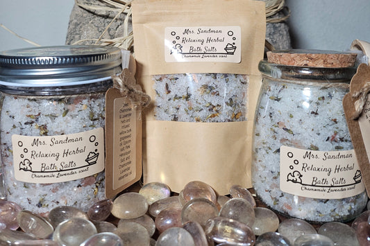 Lavender & Chamomile Relaxation herbal salts