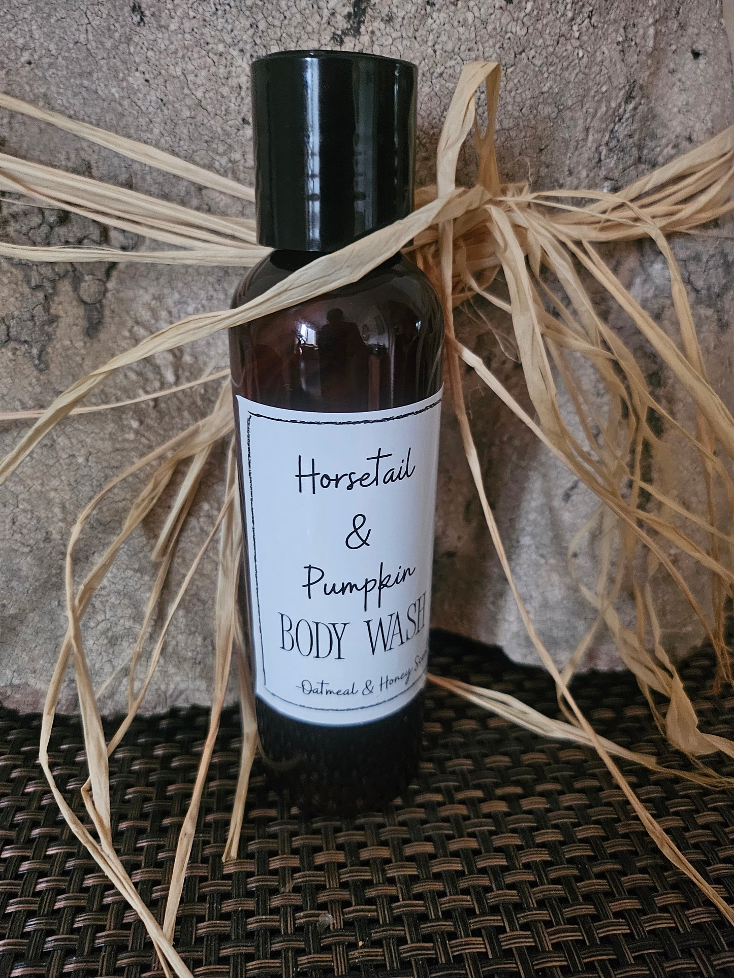 All natural body wash-Horsetail and pumpkin