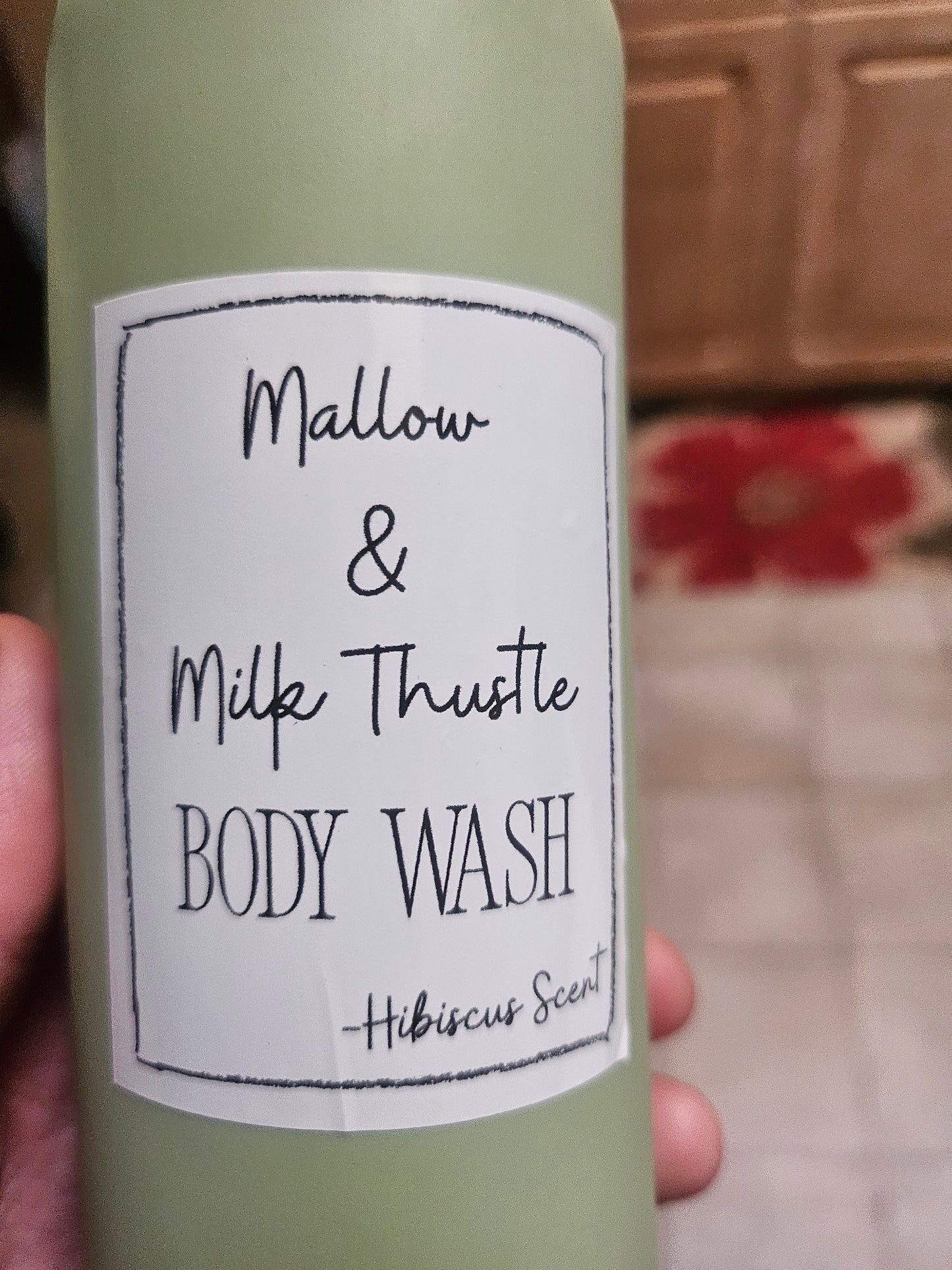 All natural body wash- Mallow and Milk Thistle
